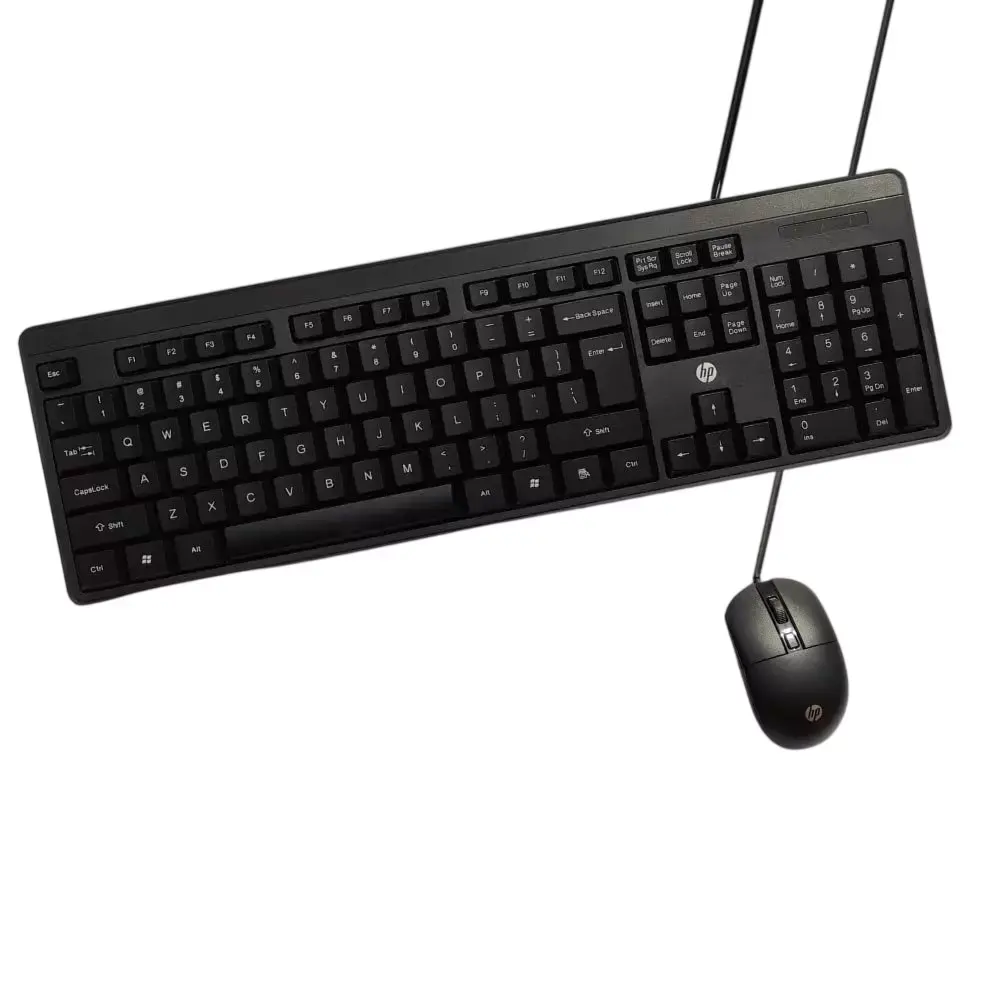 HP KM150 WIRED KEYBOARD and Mouse Combo — image 1 of 1