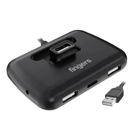 FINGERS QUADRANT-CU2.0 Slim 4-Port USB Hub — image 1 of 1