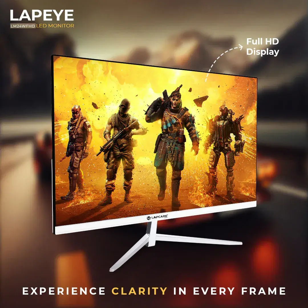 LAPCARE LED MONITOR LM24WFHD 24" (60.45CM) IPS Display with FHD Quality — image 1 of 1