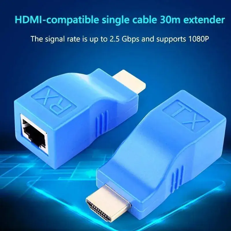 HDTV EXTENDER BY CAT-5E / 6 CABLE — image 1 of 1